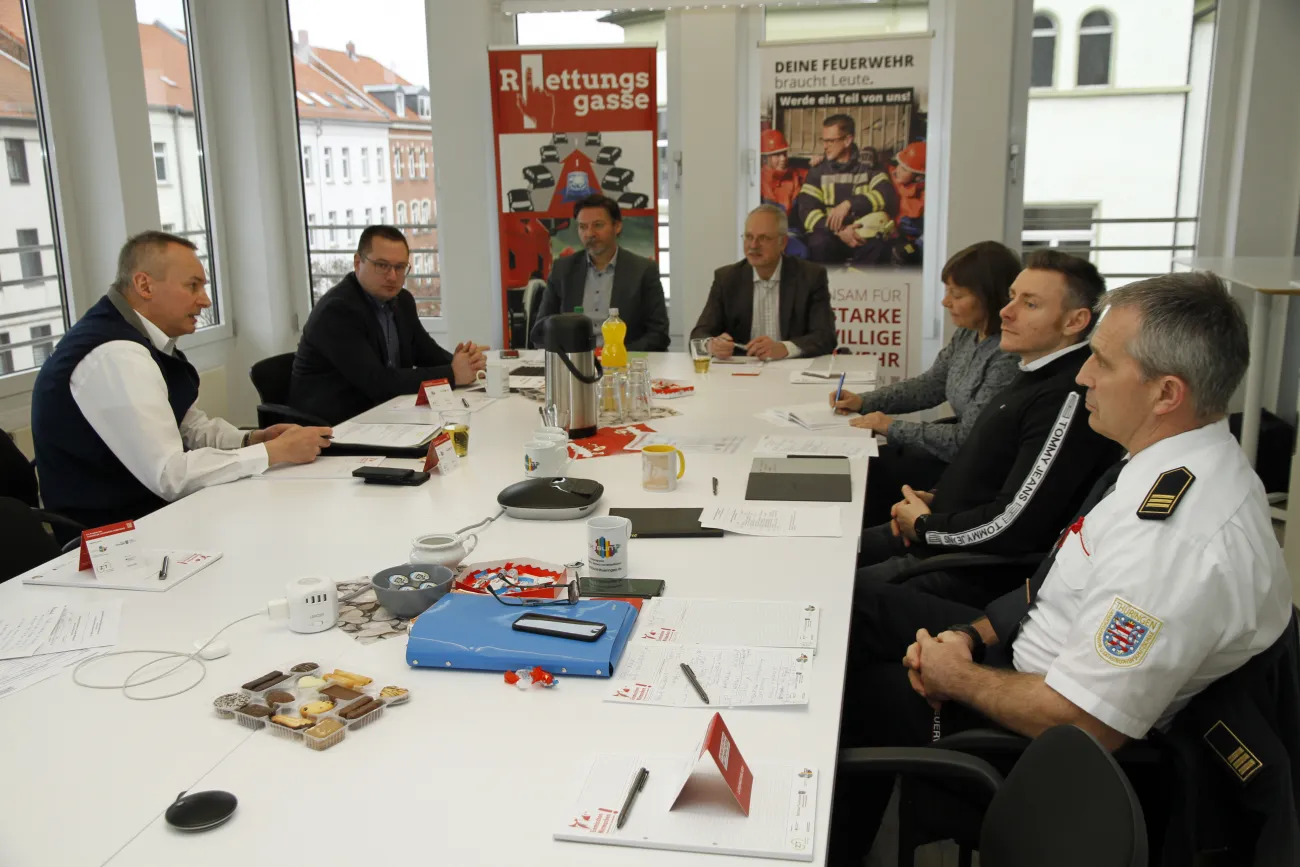 Arbeitsgruppe Feuerwehr trifft Wirtschaft